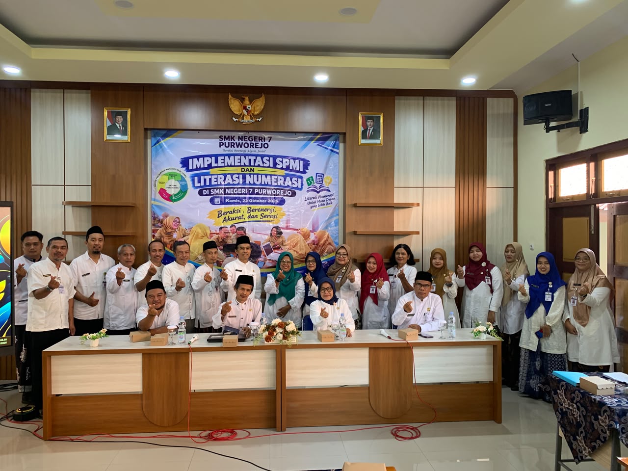 SMK Negeri 7 Purworejo Gelar Diklat Implementasi SPMI dan Literasi Numerasi, Perkuat Mutu Pendidikan Berkelanjutan