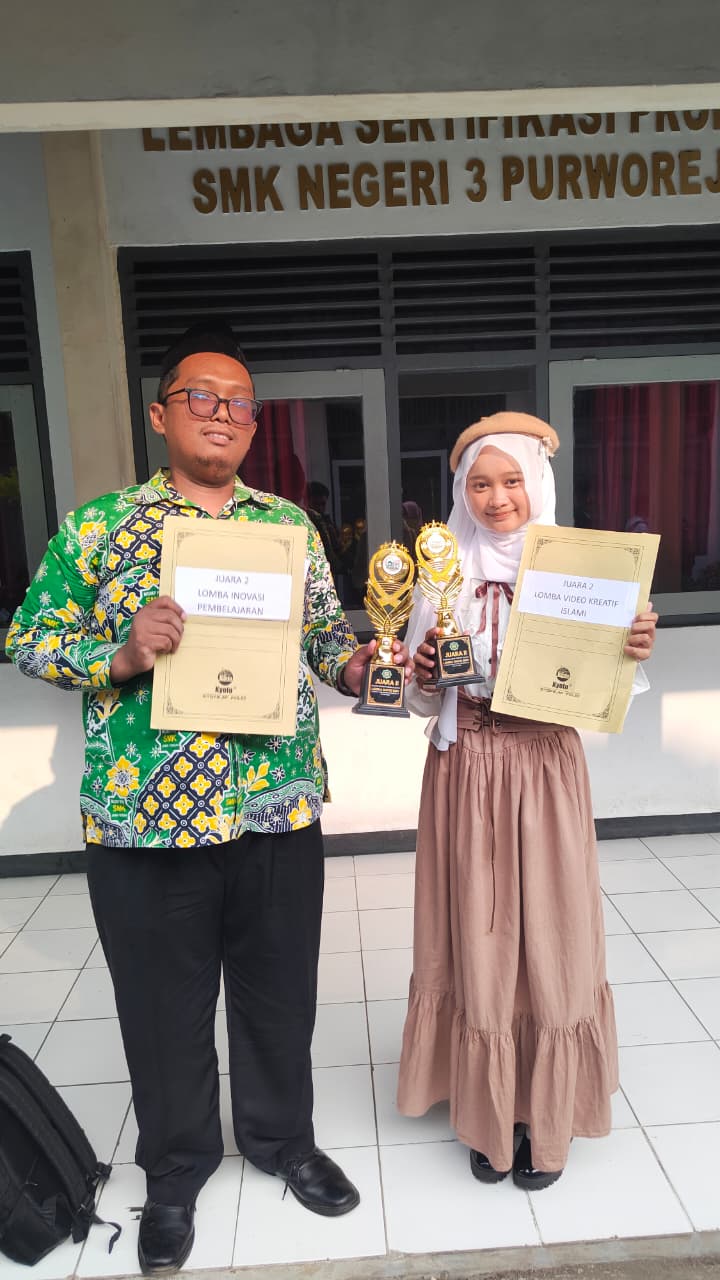 Raih Dua Juara II MAPSI Kabupaten, SMK Negeri 7 Purworejo Tunjukkan Prestasi di Bidang Keislaman
